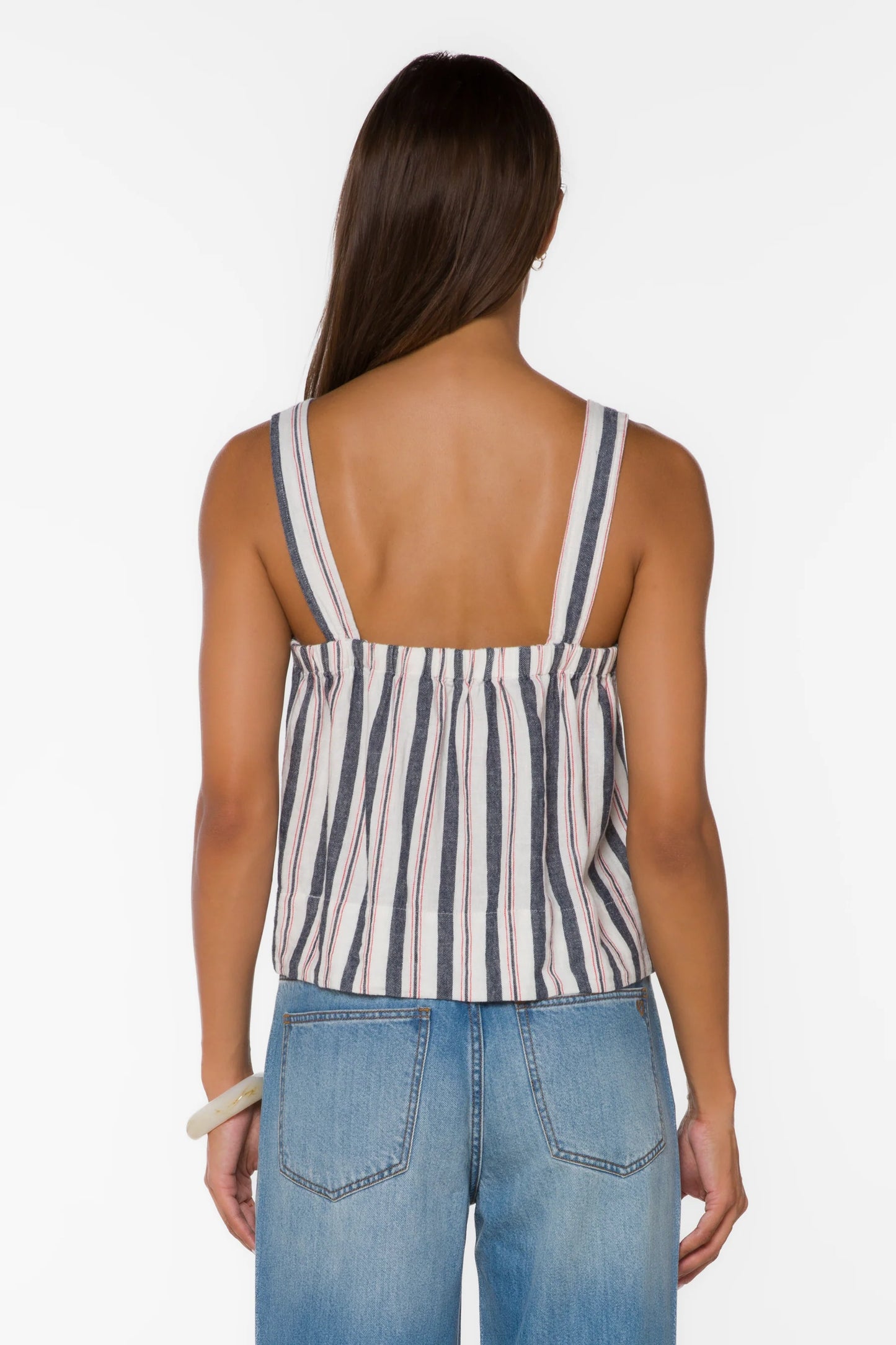 Blue Night Stripe Tank