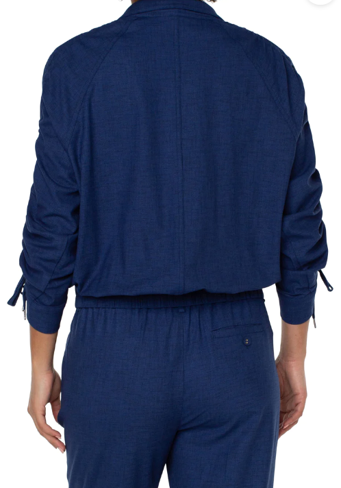 Liverpool Ruched Sleeve Jacket