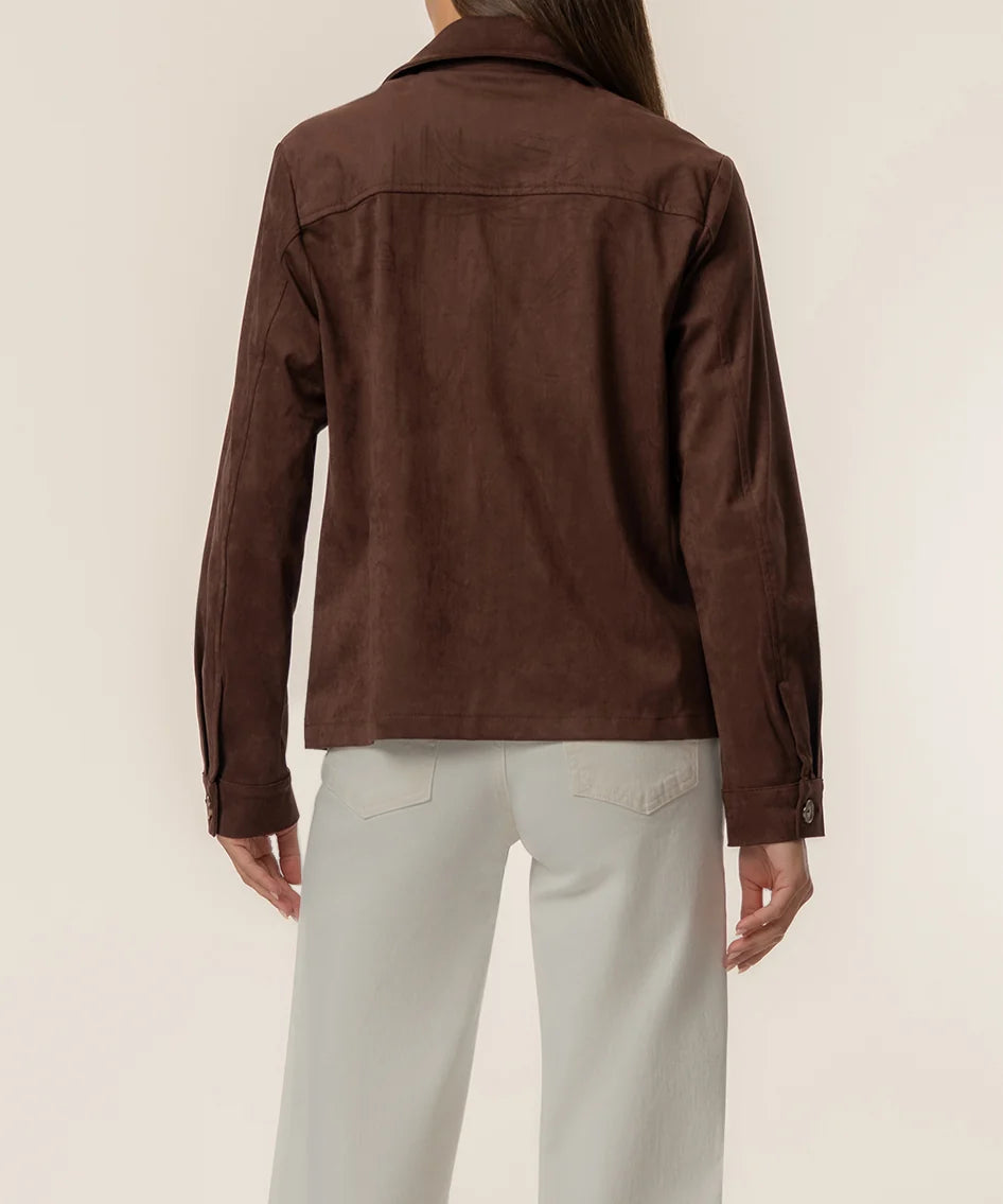 Dakota Faux Suede Jacket