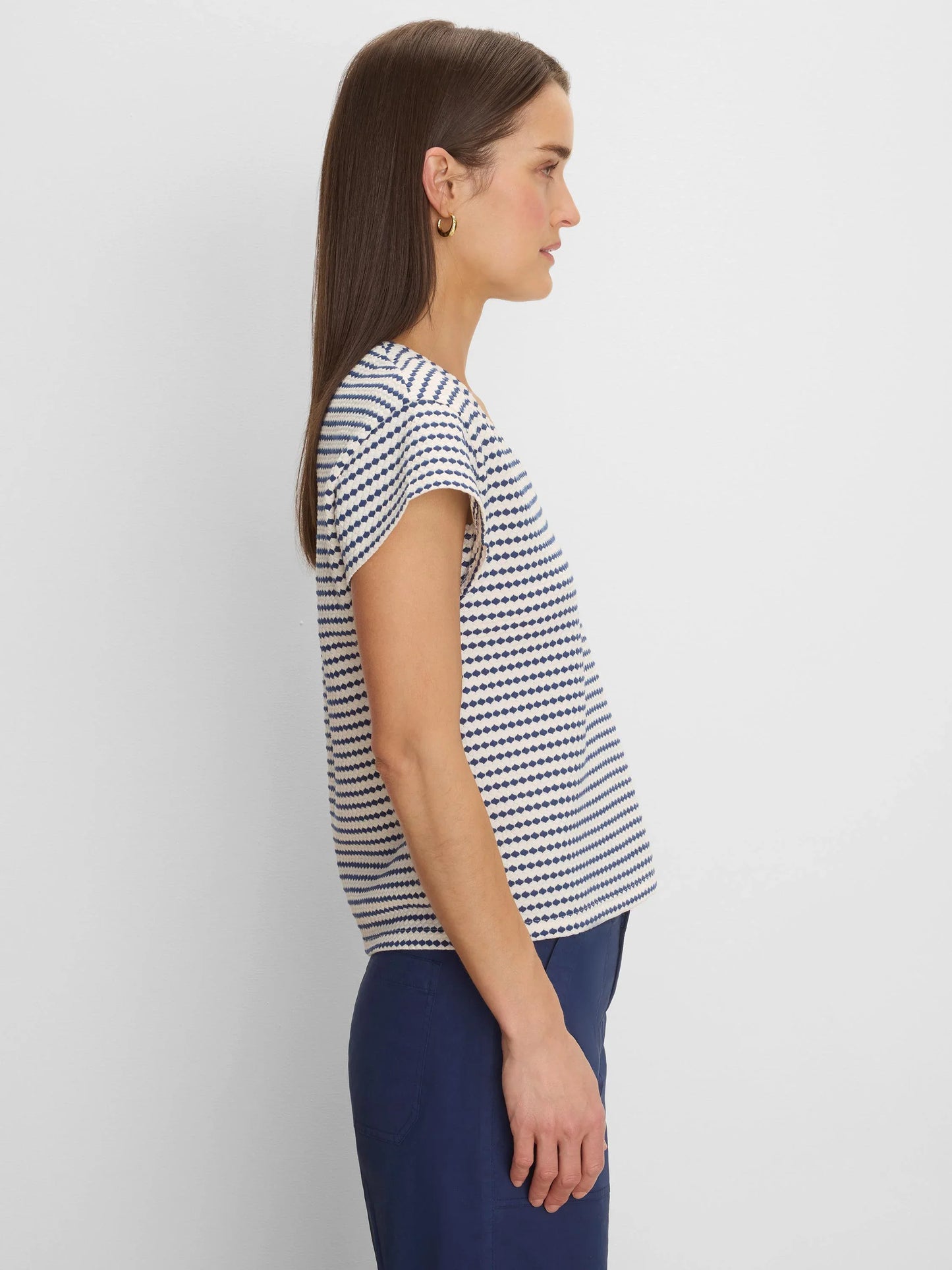 Diamond Stripe Top