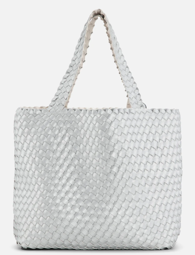 Ilse Jacobsen Tote - Egg white/Silver