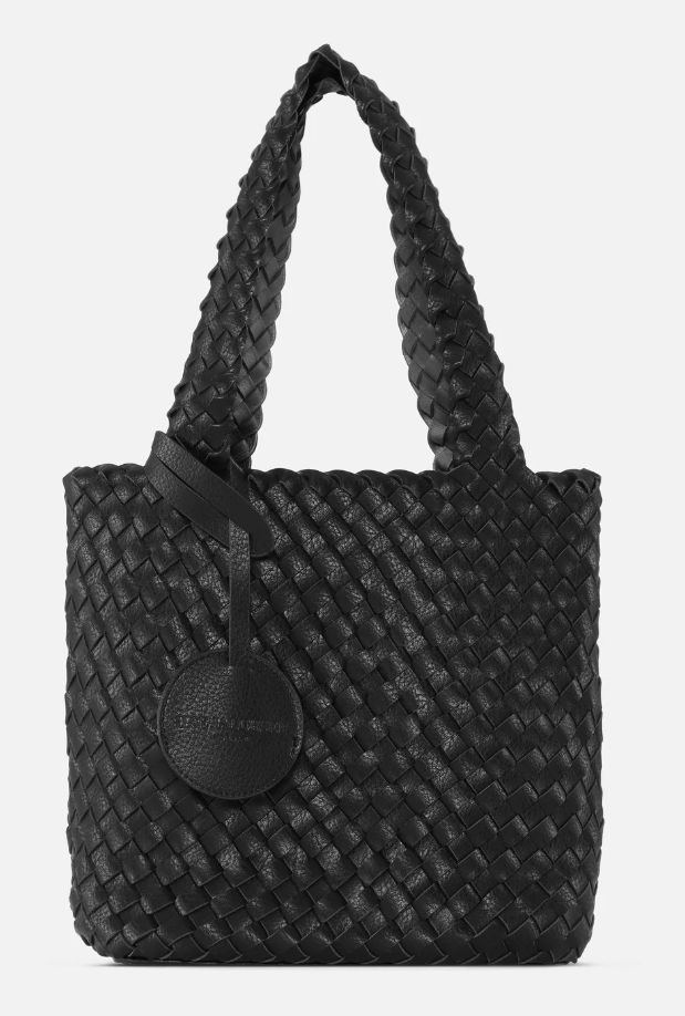 Ilse Jacobsen Tote Black/Gun Metal