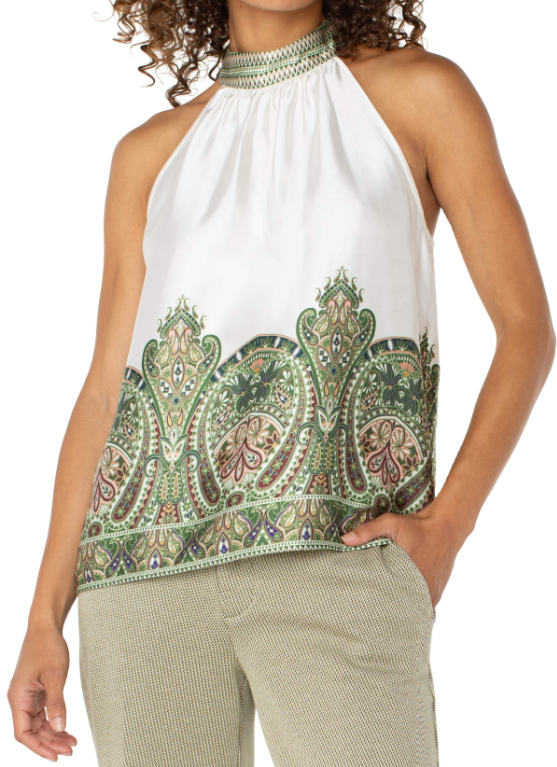 Layered Halter Top
