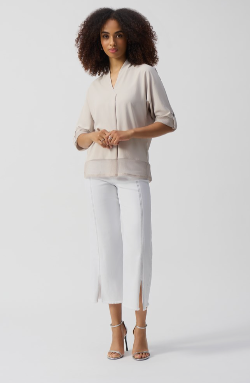Woven Boxy Blouse