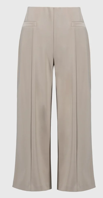 Silky Knit Culotte Pull-on Pants