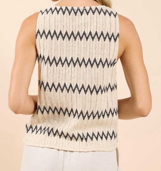 Way out Zig Zag Wave Top