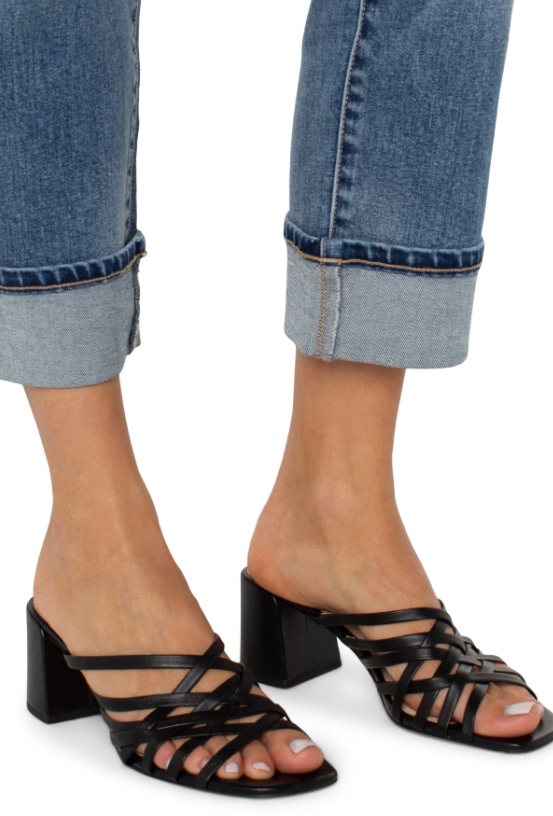 Marley Girlfriend Cuffed Jeans