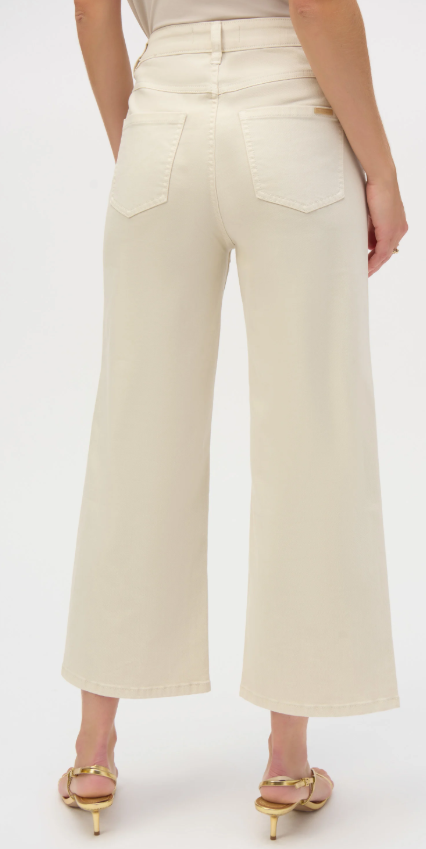 Culotte Jeans in Greige