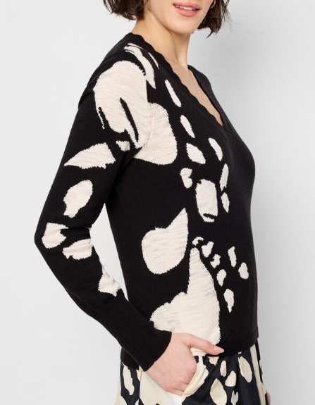 Evening Petal Sweater