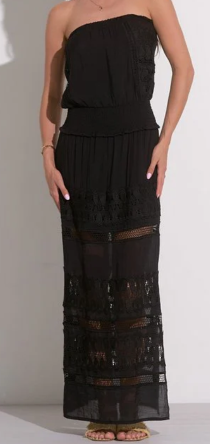 Athena Strapless Maxi Dress