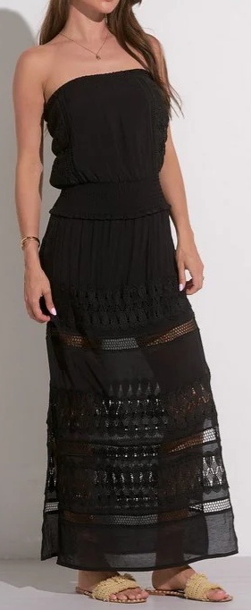 Athena Strapless Maxi Dress