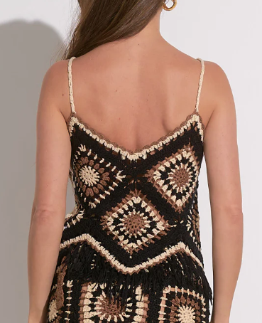 Boho Crochet Cami
