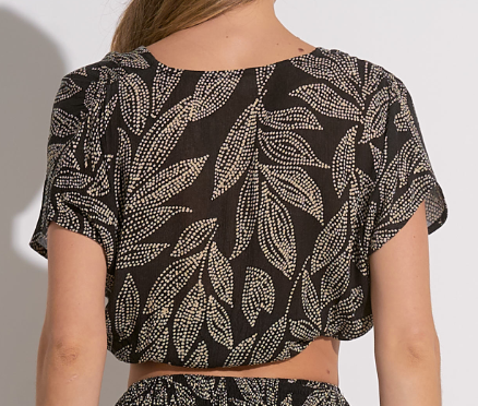 Elan Cropped Blouse