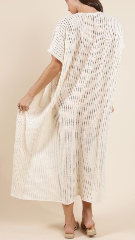 Short Sleeve Duster Cardigan