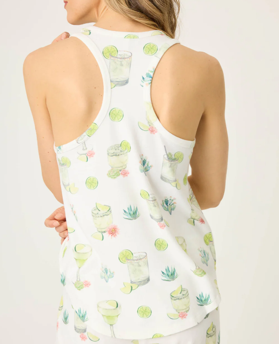 Limes and Sunshine Racerback Tank