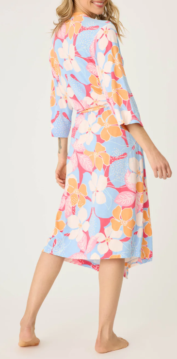 Tropical Dreams Floral Robe
