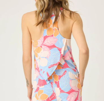 Tropical Dreams Floral Tank
