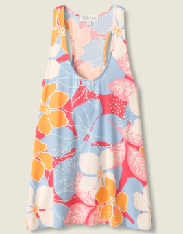 Tropical Dreams Floral Tank