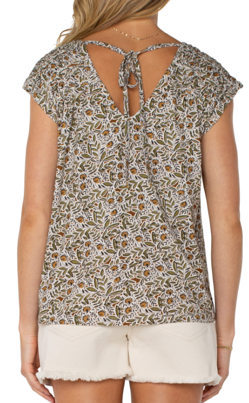 Dolman Tie Back Top
