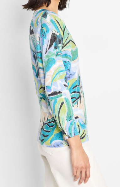 Island Beat Cotton Slub Sweater
