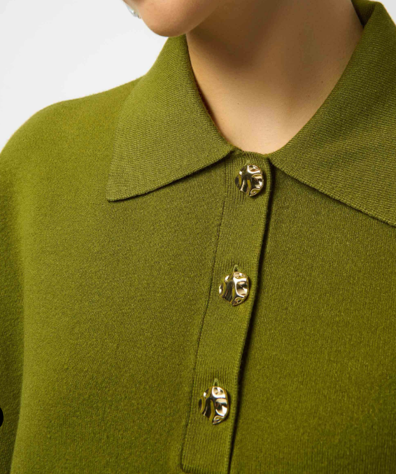 Boxy Pullover Knit Sweater