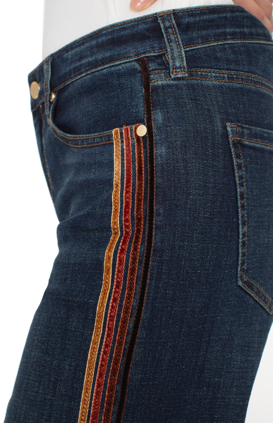Stride Wide Leg w/Velvet Trim