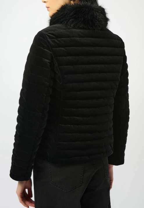 Velvet Puffer Jacket