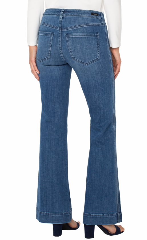 Hannah Flare with Trim Detail