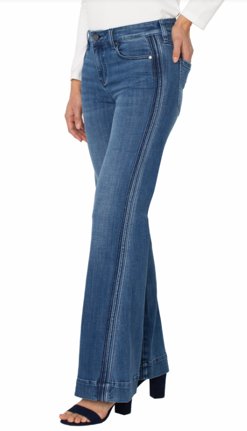 Hannah Flare with Trim Detail