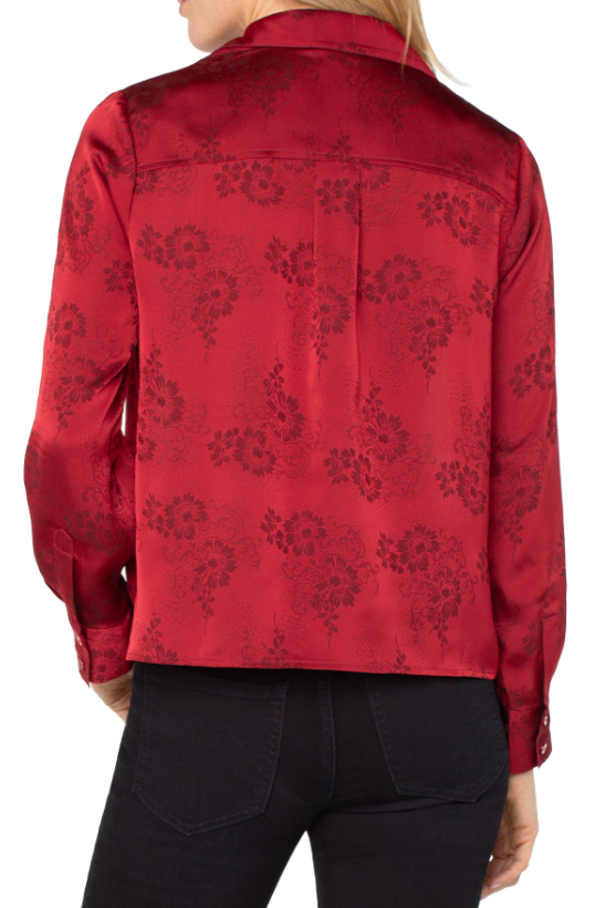 Floral Print Woven Blouse