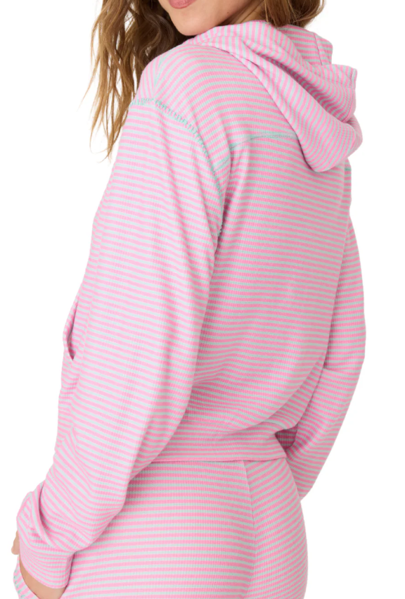 Secret Garden Striped Hoodie