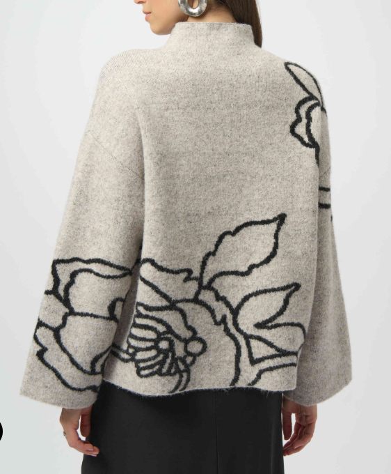 Sweater Knit Flora Pullover