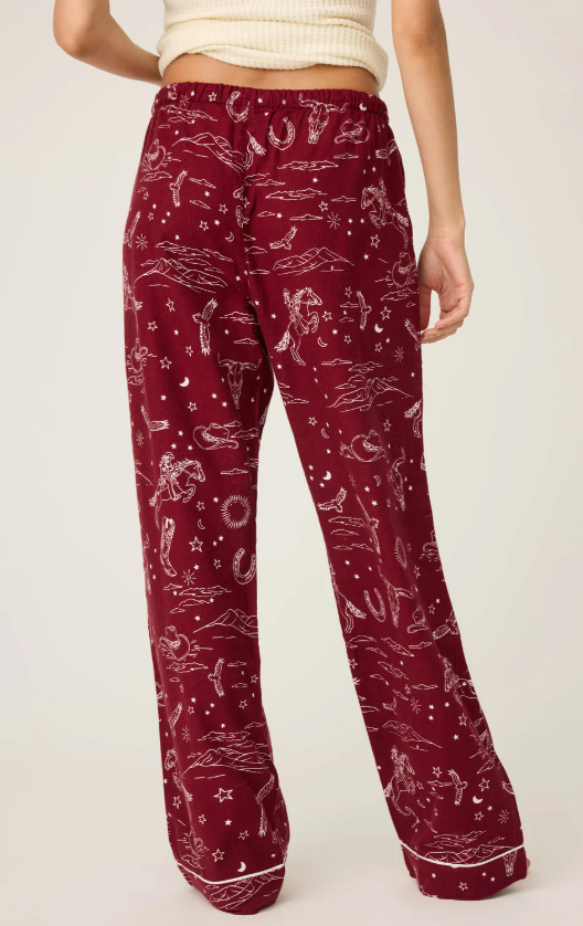 Flannel Cowgirl Pajama Pants
