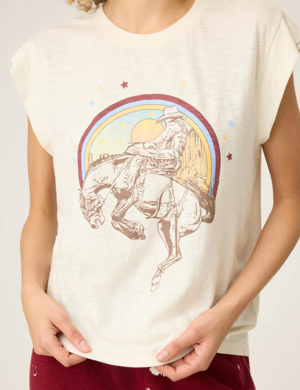 Ivory Hold Your Horses Tee