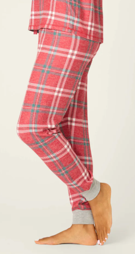 Let's Get Toasty Plaid Bottoms