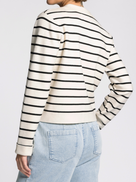 Clyde Striped Cardigan