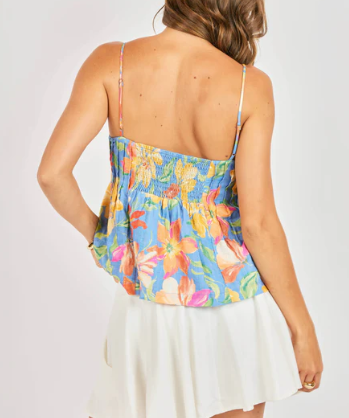 Beach Pleated Cami