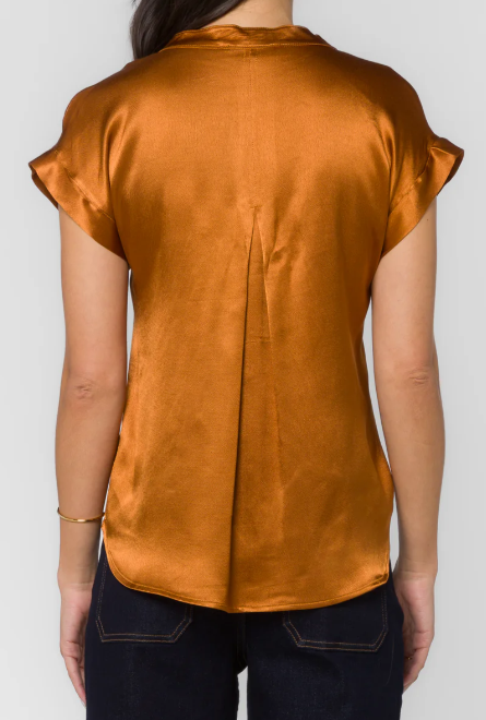 Huxley Short Sleeve Button Up Blouse