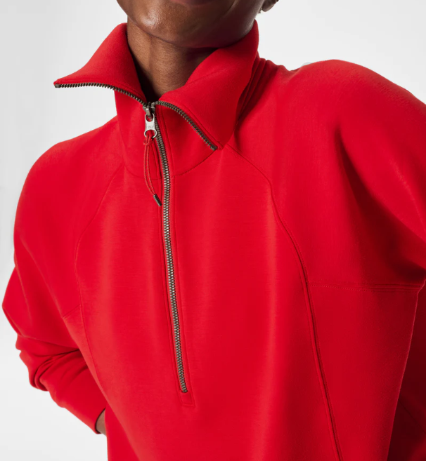 Airessentials Half Zip - Spanx Red