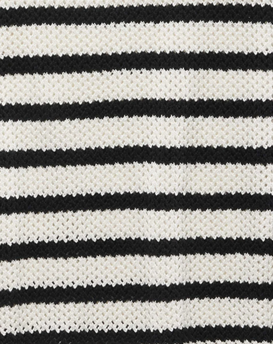 Iris Striped Sleeveless Sweater