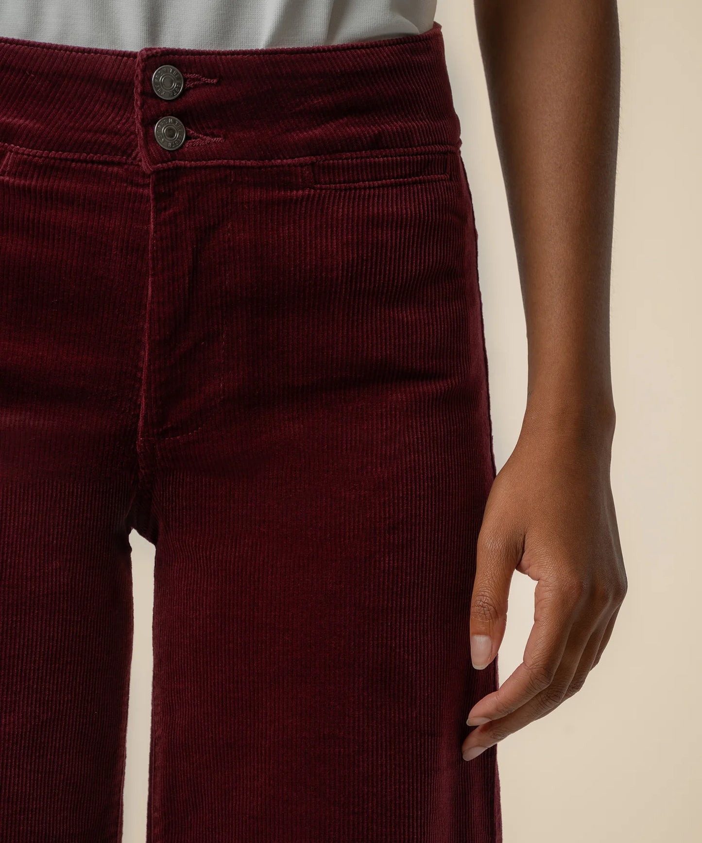 Dark Cherry Meg Corduroy