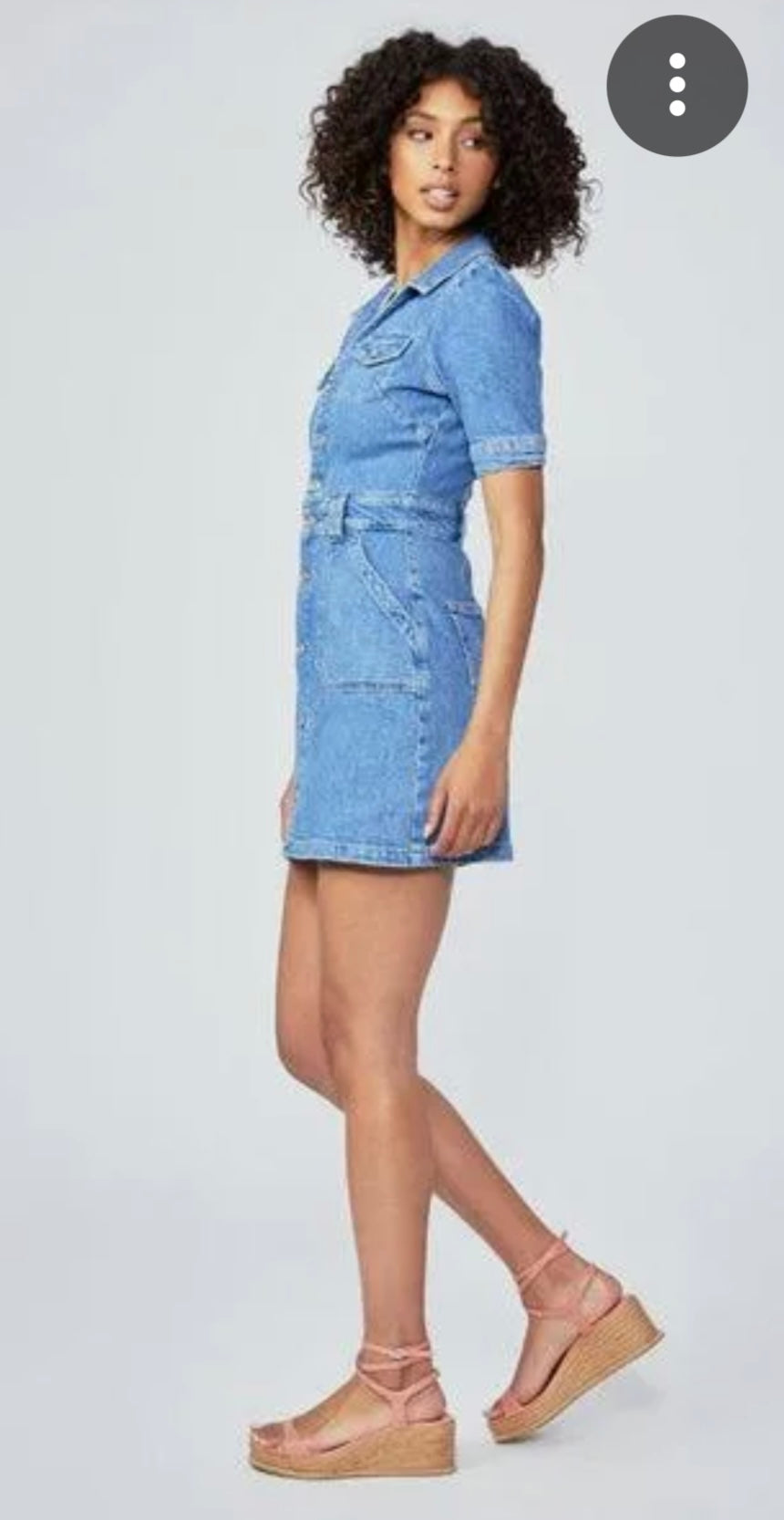 Paige Mayslie Denim Dress