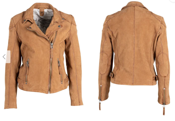 Mauritius Karyn Leather Jacket - Cognac