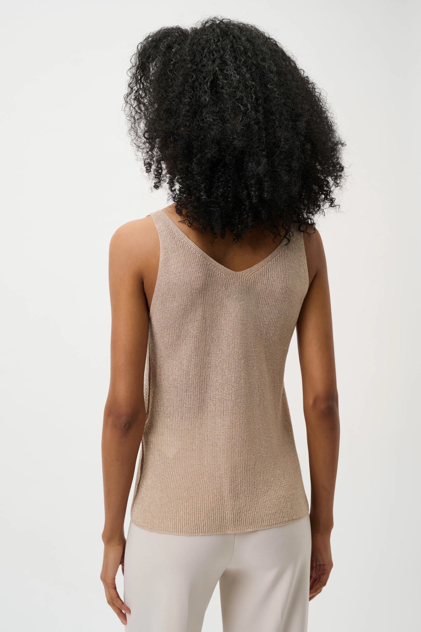 Metallic Knitted Camisole