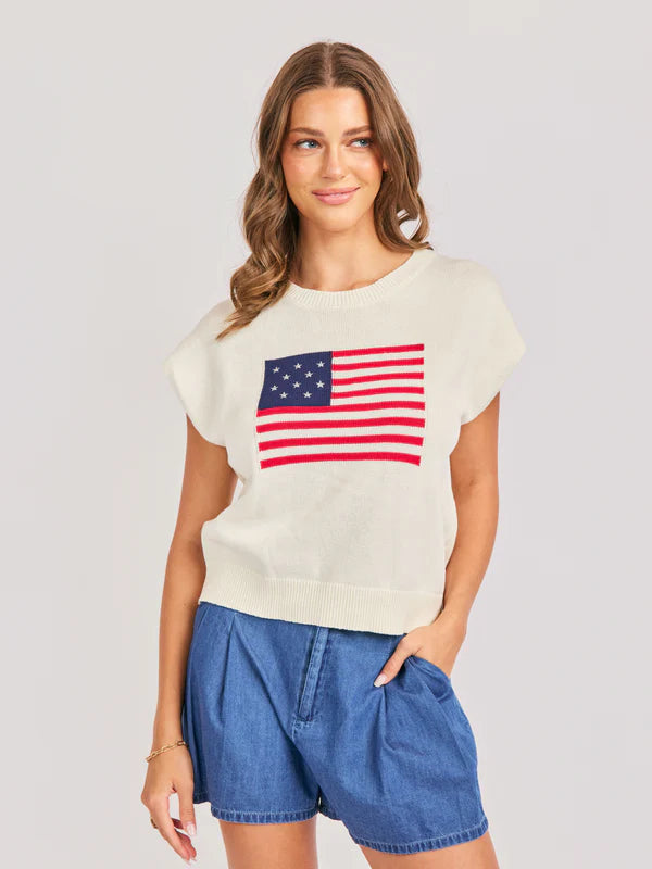American Dream Flag Sweater