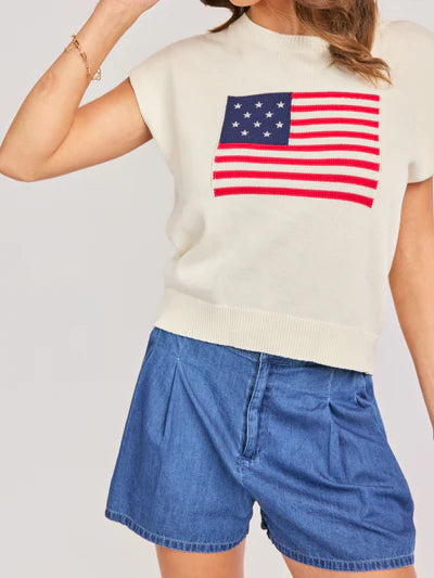 American Dream Flag Sweater