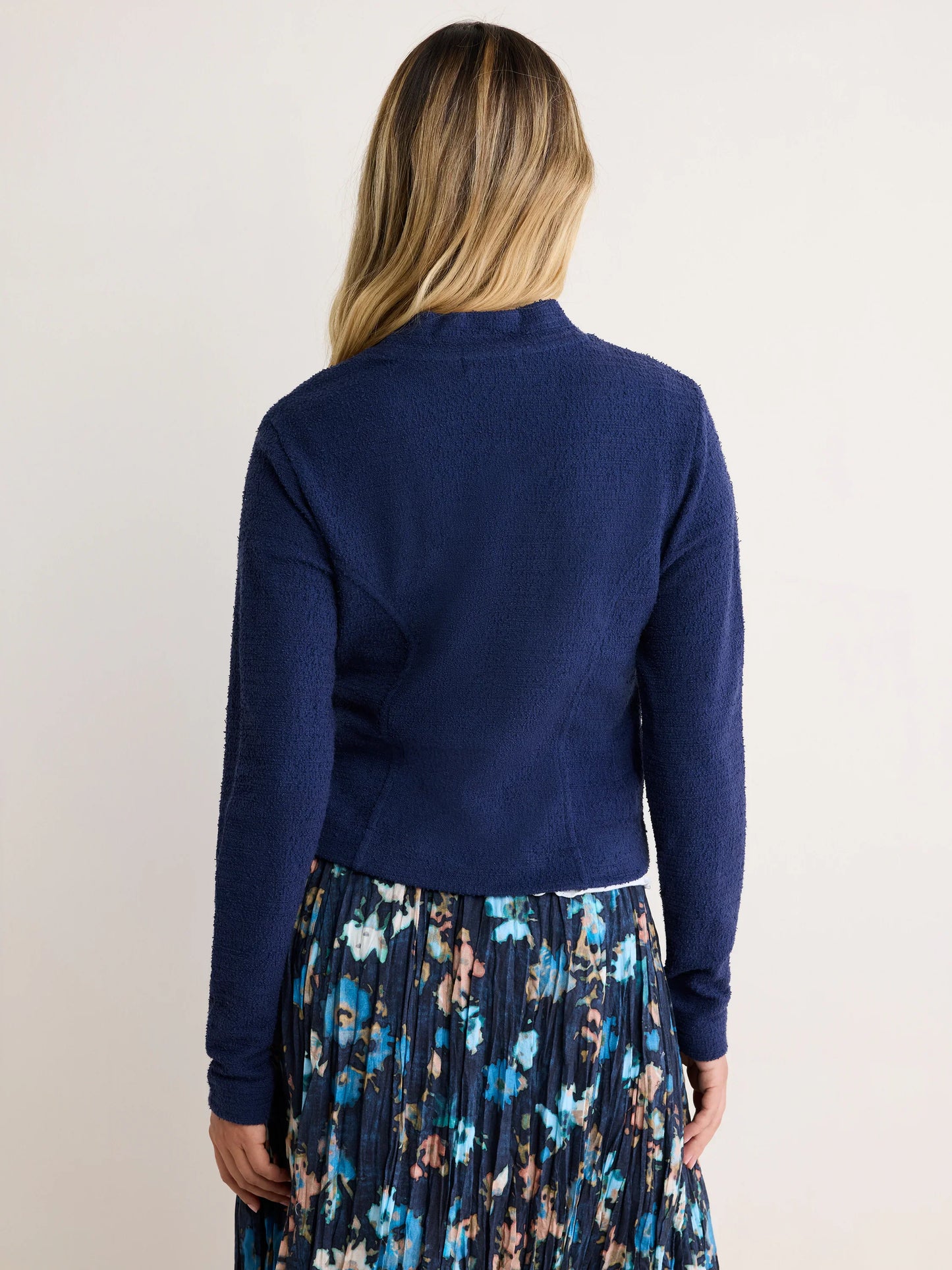Textured Bomber Jacket