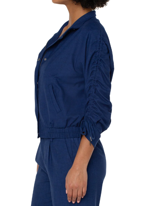 Liverpool Ruched Sleeve Jacket
