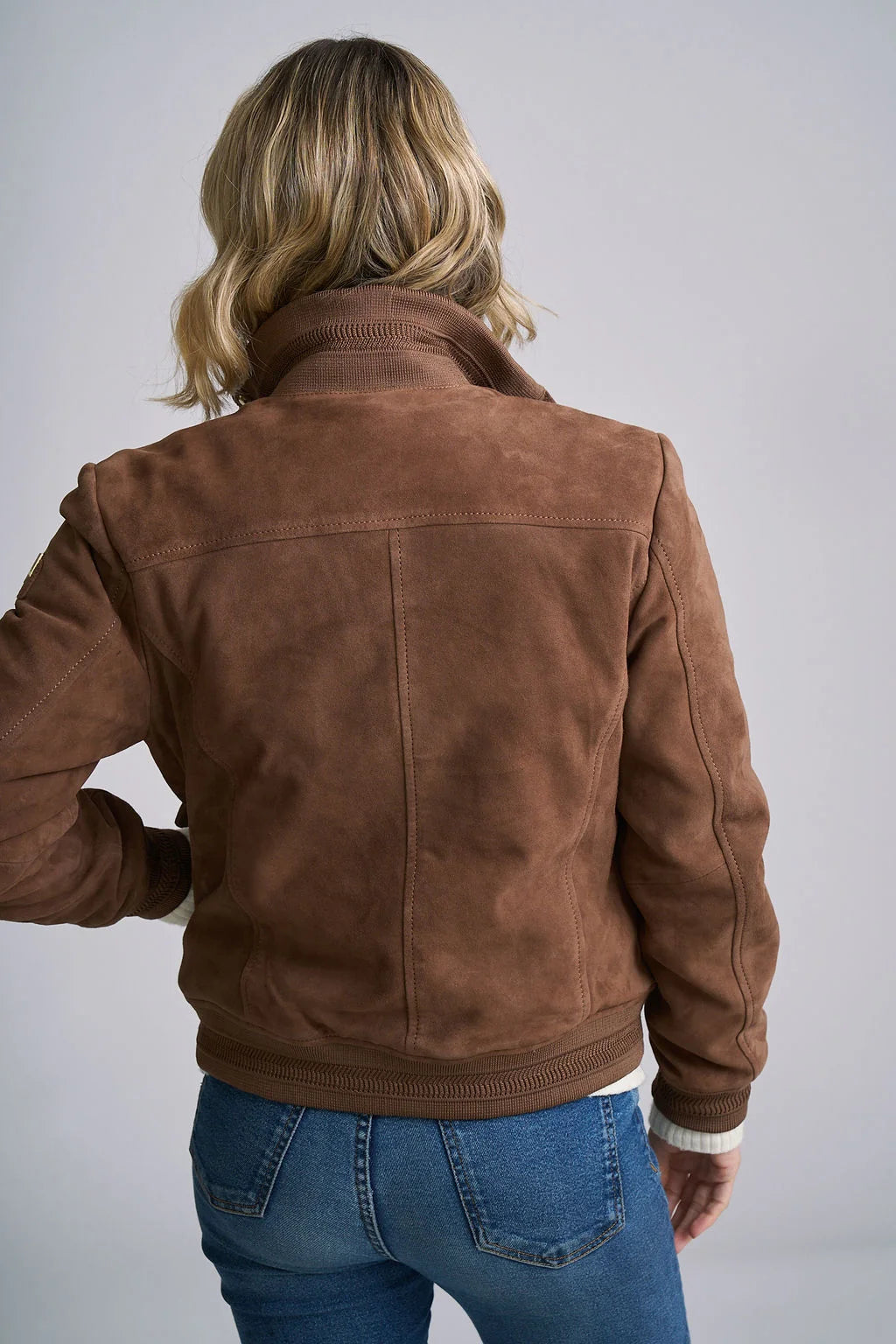 Darija Suede Utility Jacket