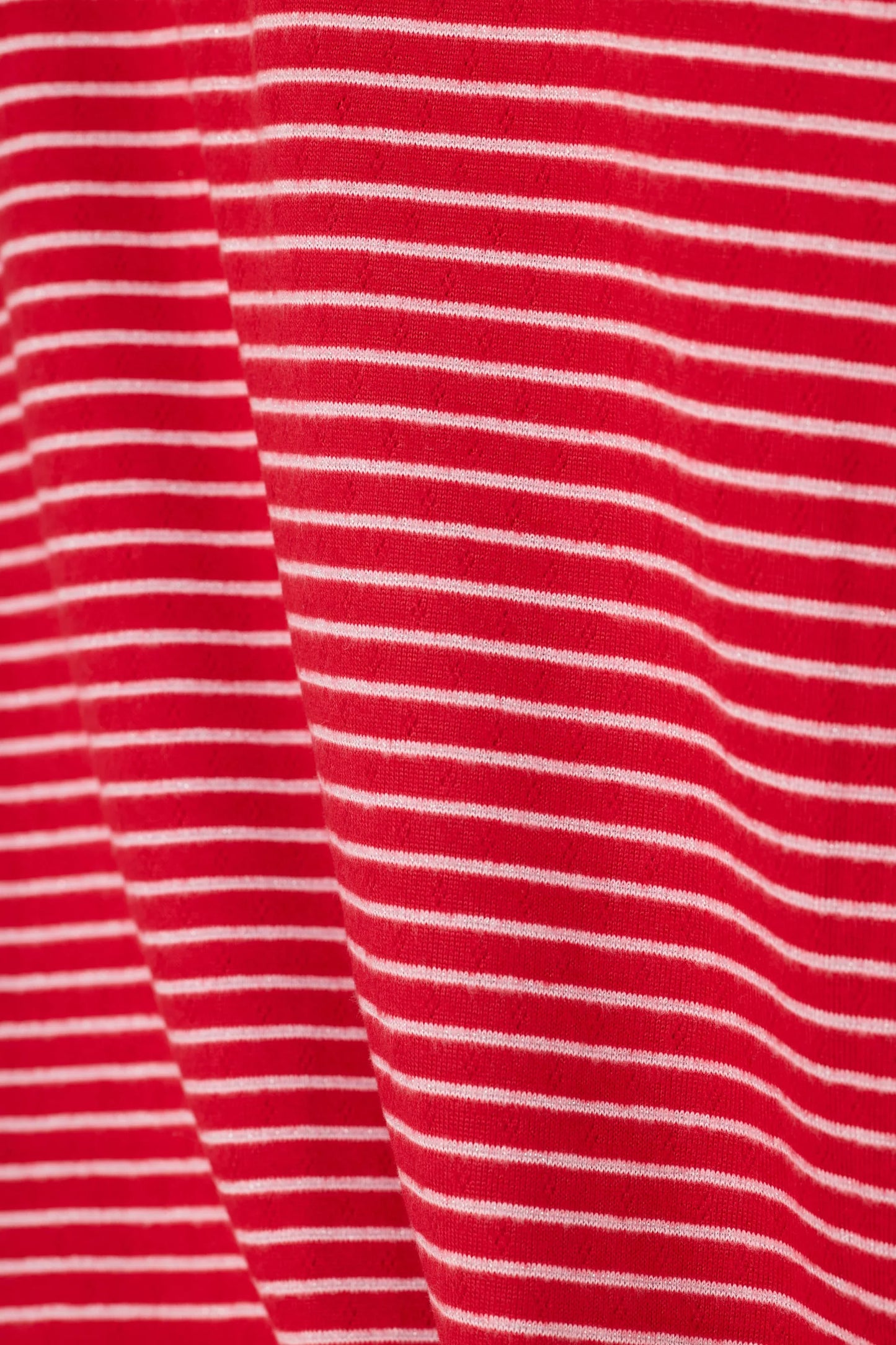 Icon Stripes Red Long Sleeve PJ Set